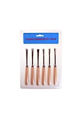 PROFESYONEL AĞAÇ OYMA SETİ 6'LI