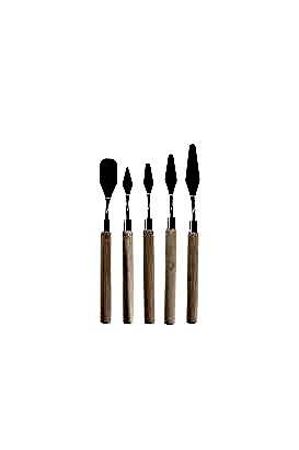 METAL SPATULA SETİ 5'Lİ
