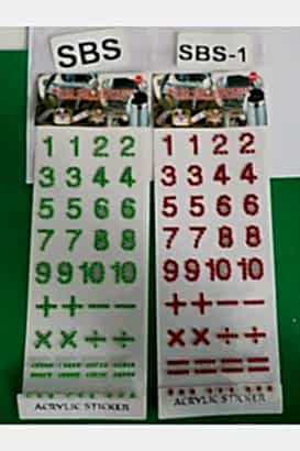 Craftsy Sayı Stiker