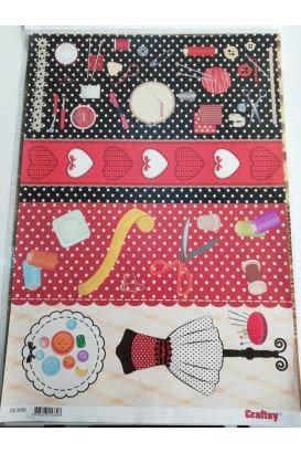 Craftsy Dekupaj Kağıdı Model 8