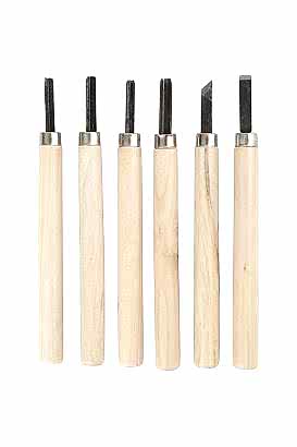 AĞAÇ OYMA SETİ 6 LI