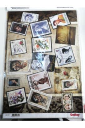 Craftsy Dekupaj Kağıdı Model 101