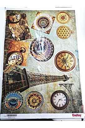 Craftsy Dekupaj Kağıdı Model 102