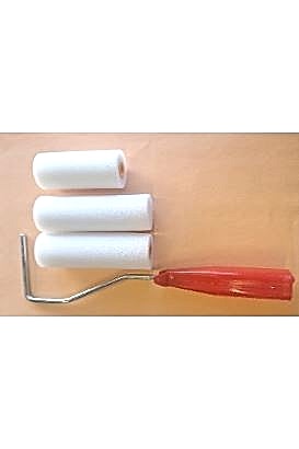 3 LÜ RULO SET /10 cm  2 ADET SÜNGER + 7,5 cm 1 ADET SÜNGER UÇ