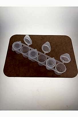 6 LI ÇOK AMAÇLI KAPAKLI KUTU ŞEFFAF 30ml