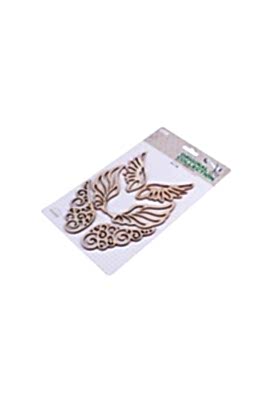 Craftsy Lazer Kesım Ahsap Stıker Lksa-003