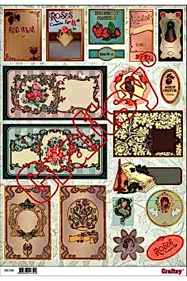 Craftsy Dekupaj Kağıdı Model 120