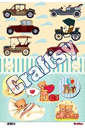 Craftsy Dekupaj Kağıdı Dc128