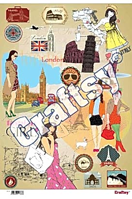 Craftsy Dekupaj Kağıdı Dc135