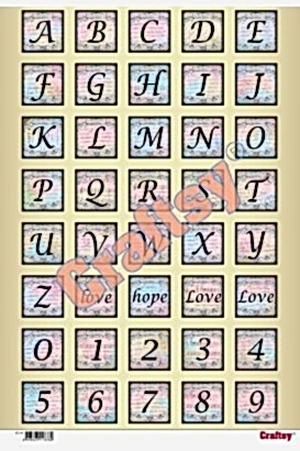 Craftsy Dekupaj Kağıdı Dc144