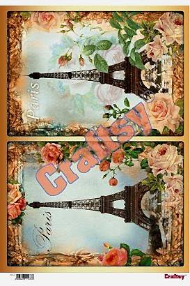 Craftsy Dekupaj Kağıdı Dc154