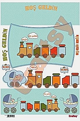 Craftsy Dekupaj Kağıdı Dc157